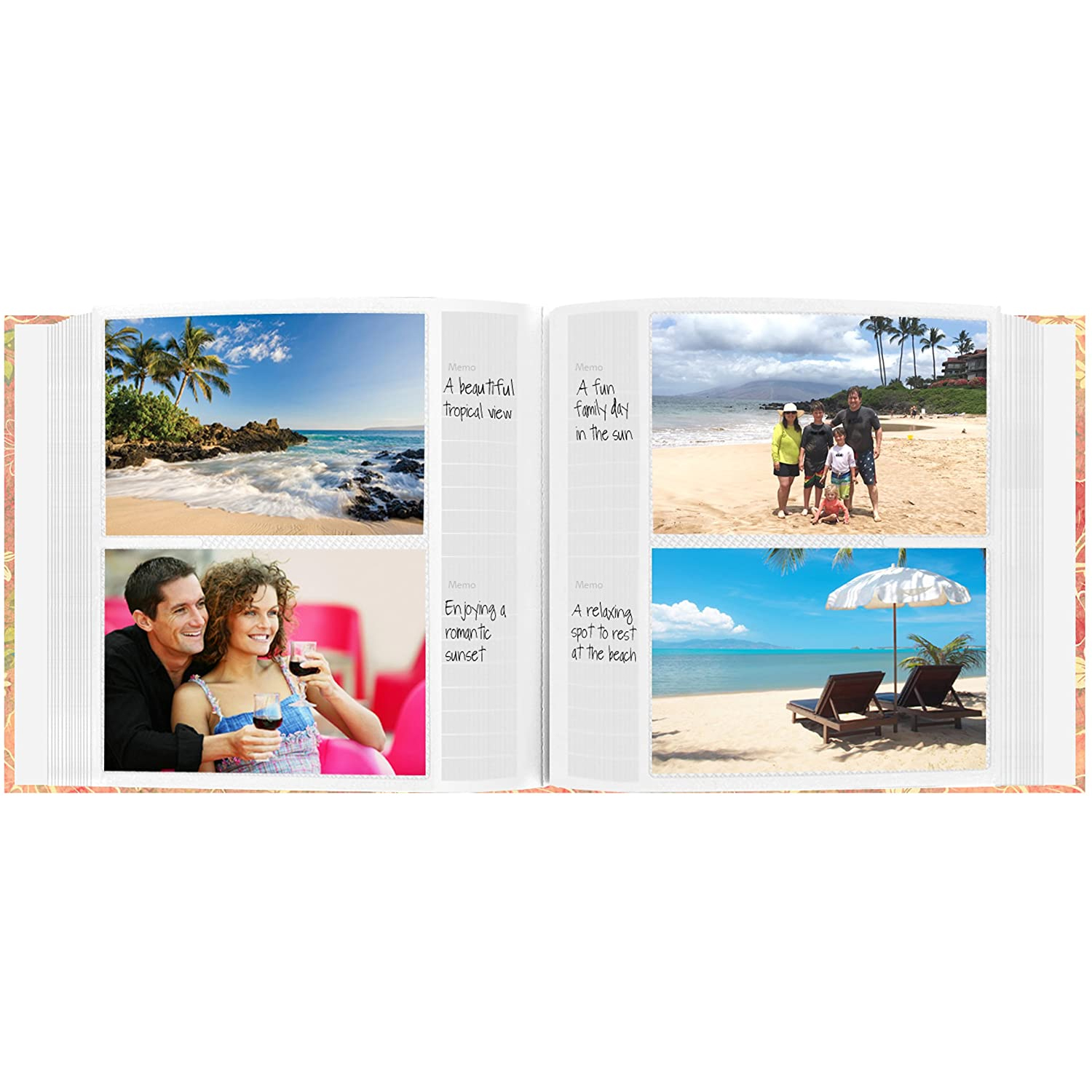 Pioneer Photo Albums Travel Designer Photo Album Tropical Hibiscus